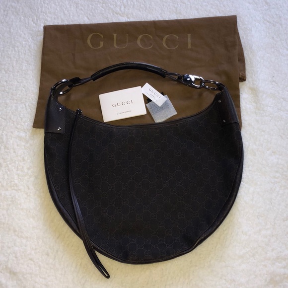Gucci Handbags - ❤️SOLD❤️ Gucci Half Moon GG Monogram Hobo